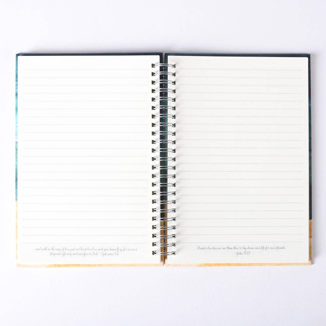 Spiral Bound Journal - Perfect love - 196 Pages