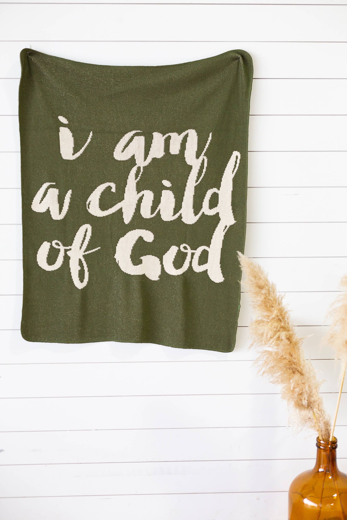 Child of God Knit Blanket