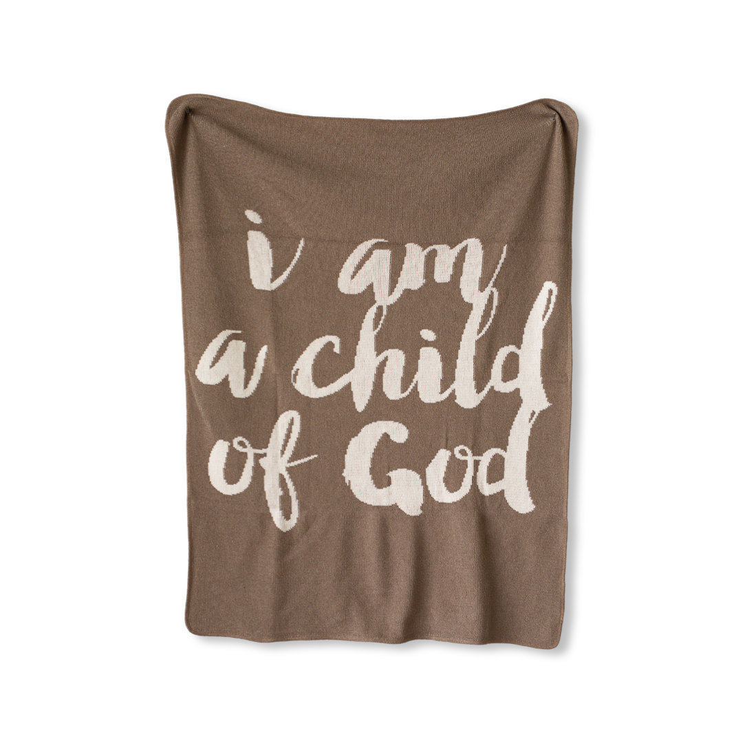 Child of God Knit Blanket