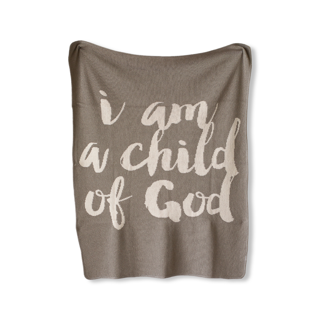 Child of God Knit Blanket