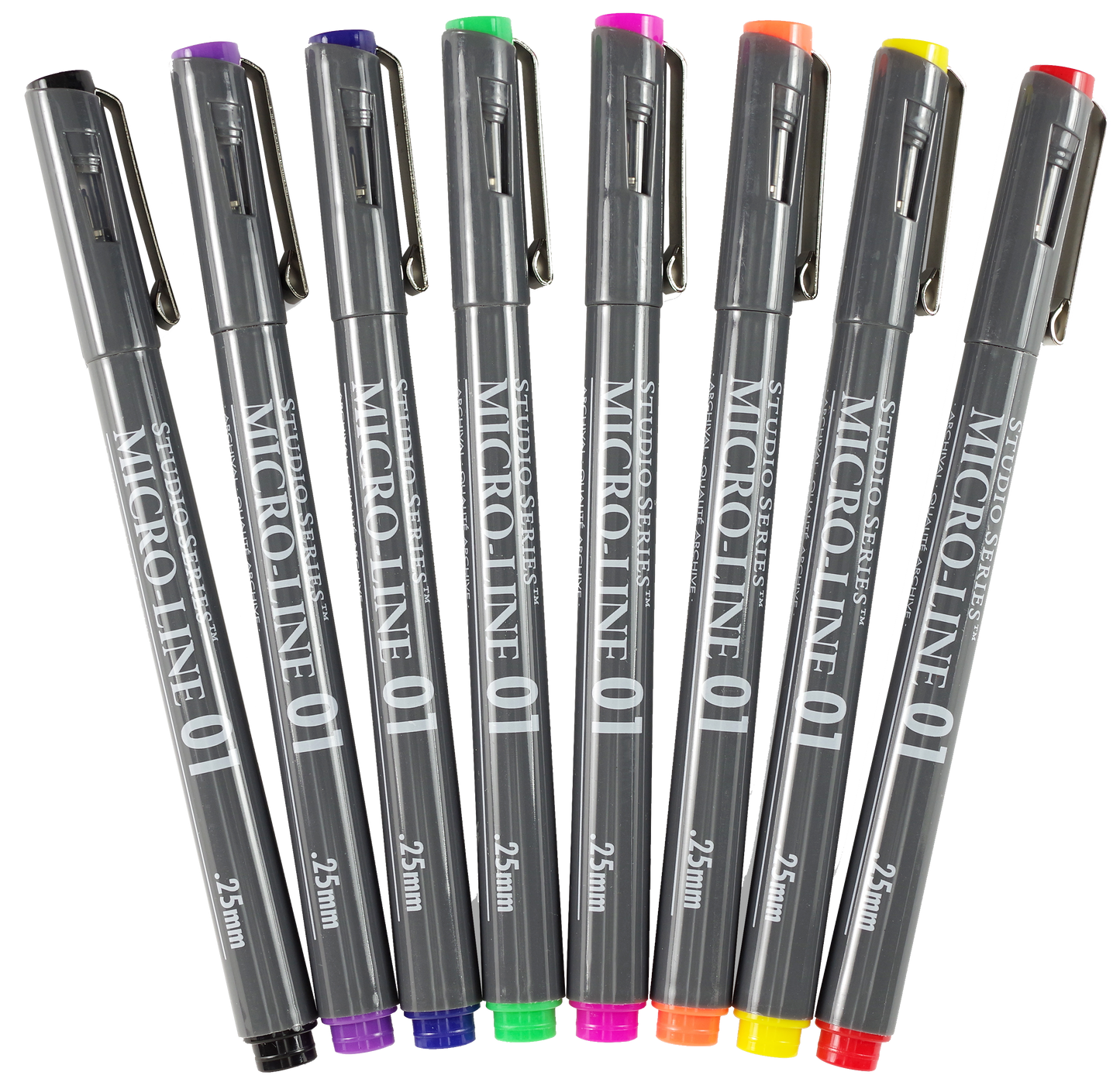 Bible Micro-Line Color Pens (8-piece Set)