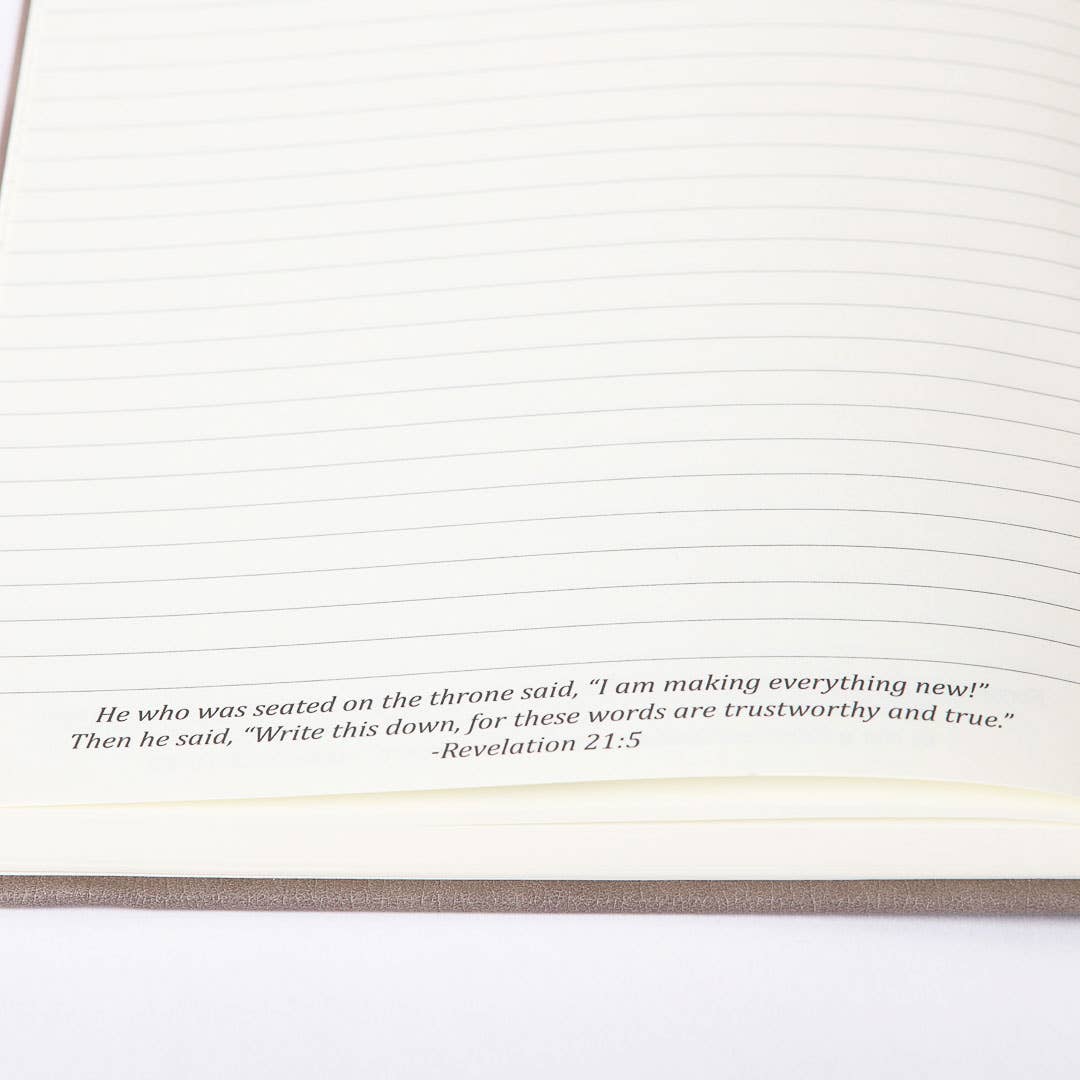 Wineskin Journal - Hard Cover - Grey - 420 Pages