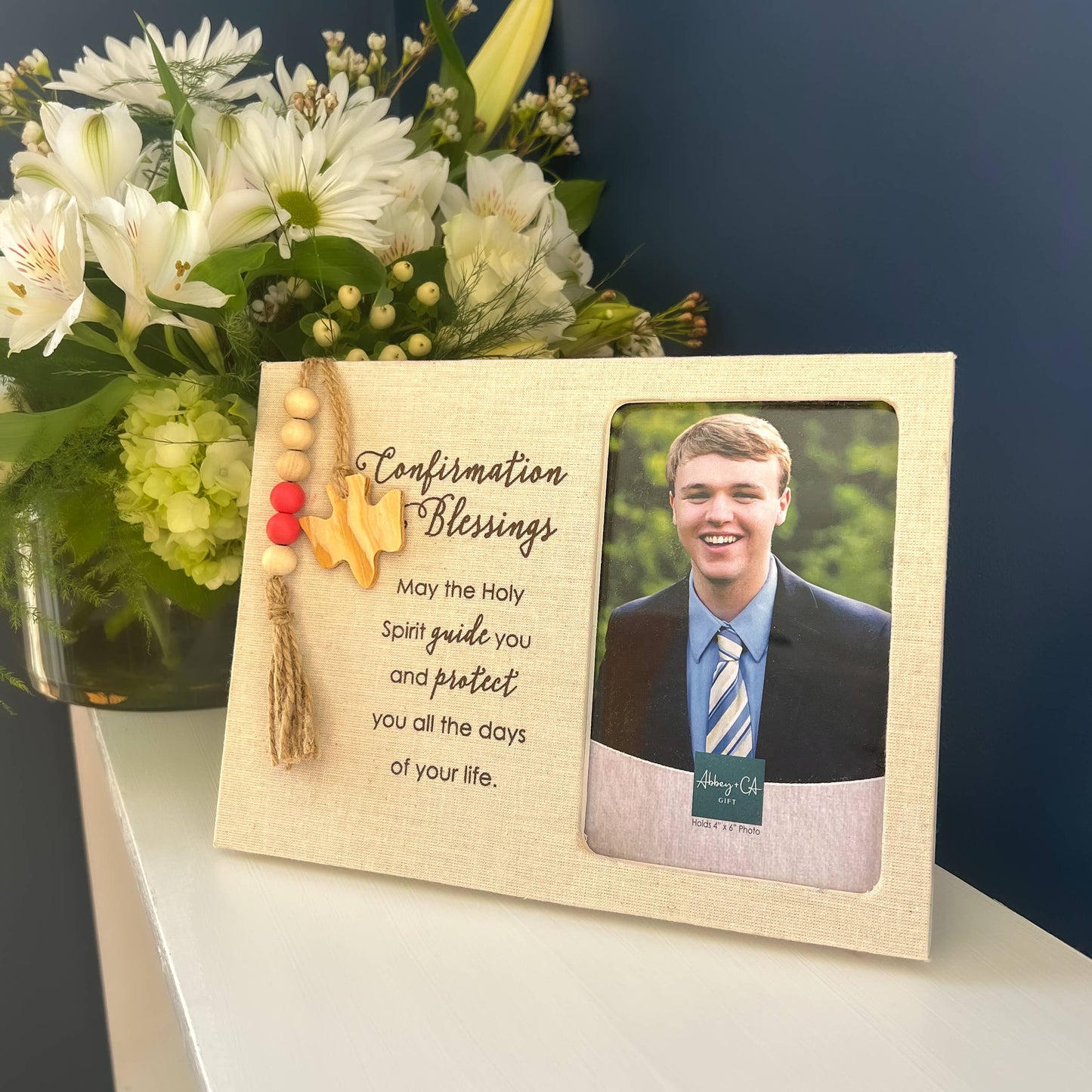 Confirmation Blessings Fabric Frame