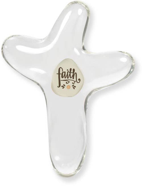 Mustard Seed Palm Prayer Cross