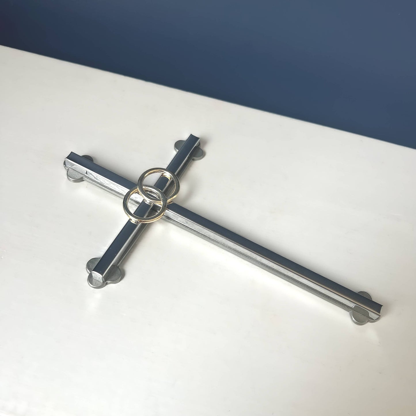 Silver Wedding Cross