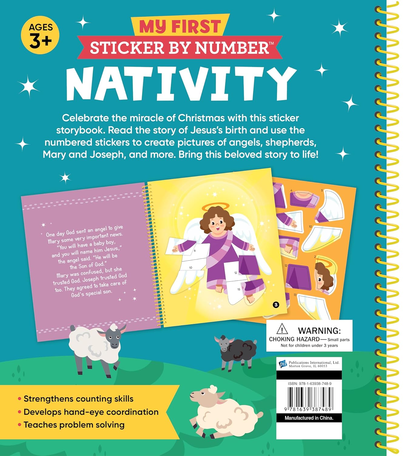 Nativity Sticker by Number