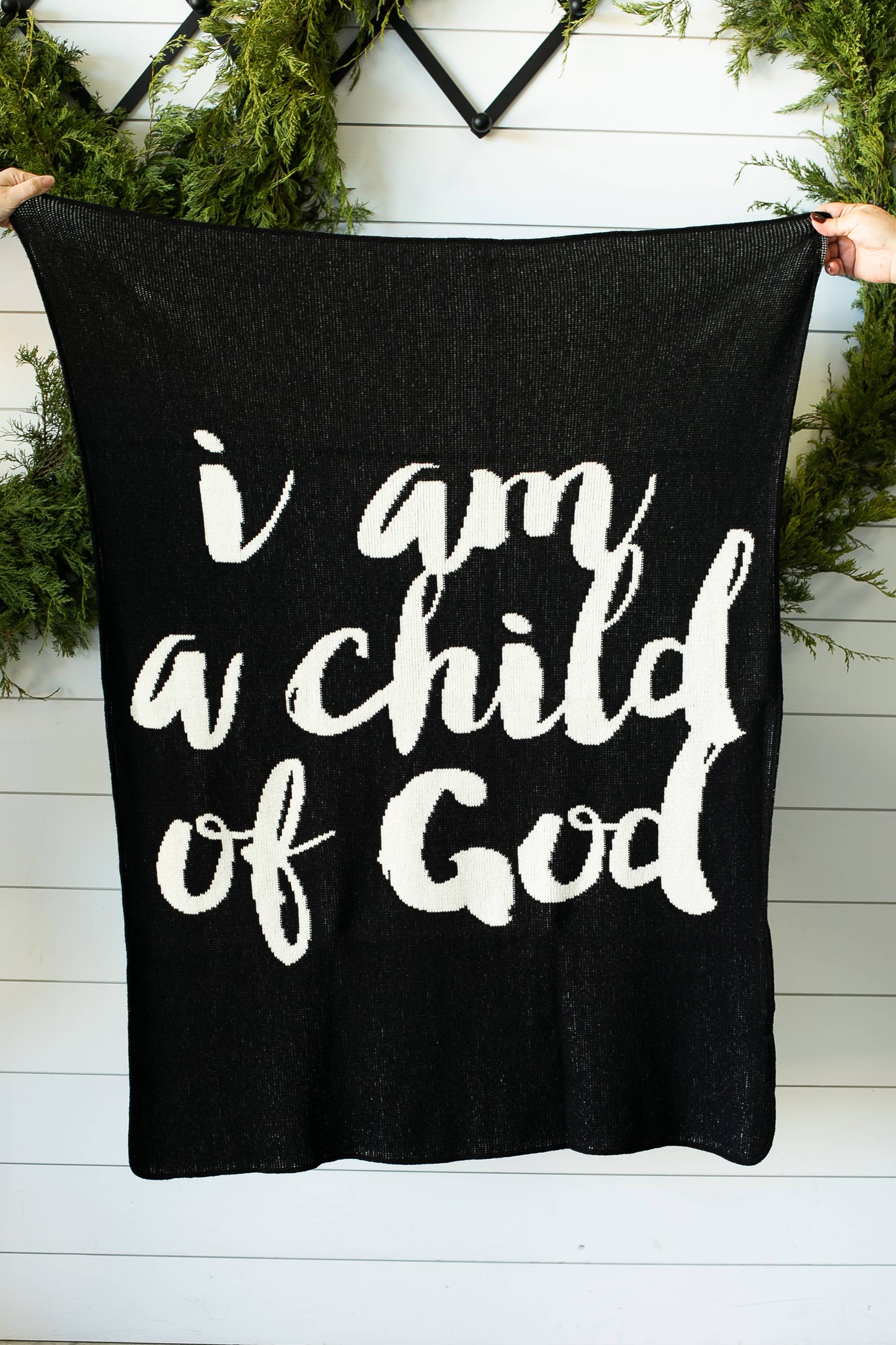 Child of God Knit Blanket