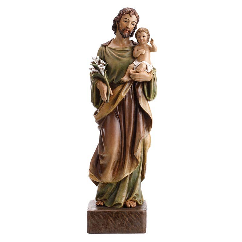 St. Joseph And Child Statue 22"