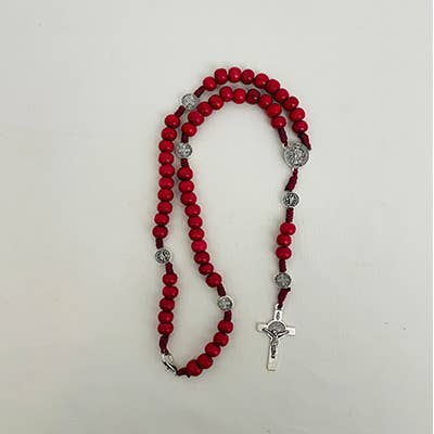 St. Benedict Wooden Rosary