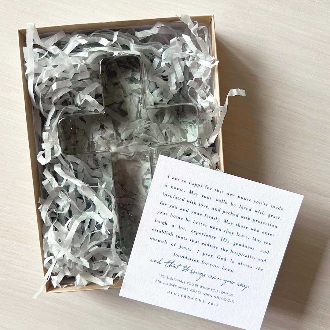 Clear Glass Cross