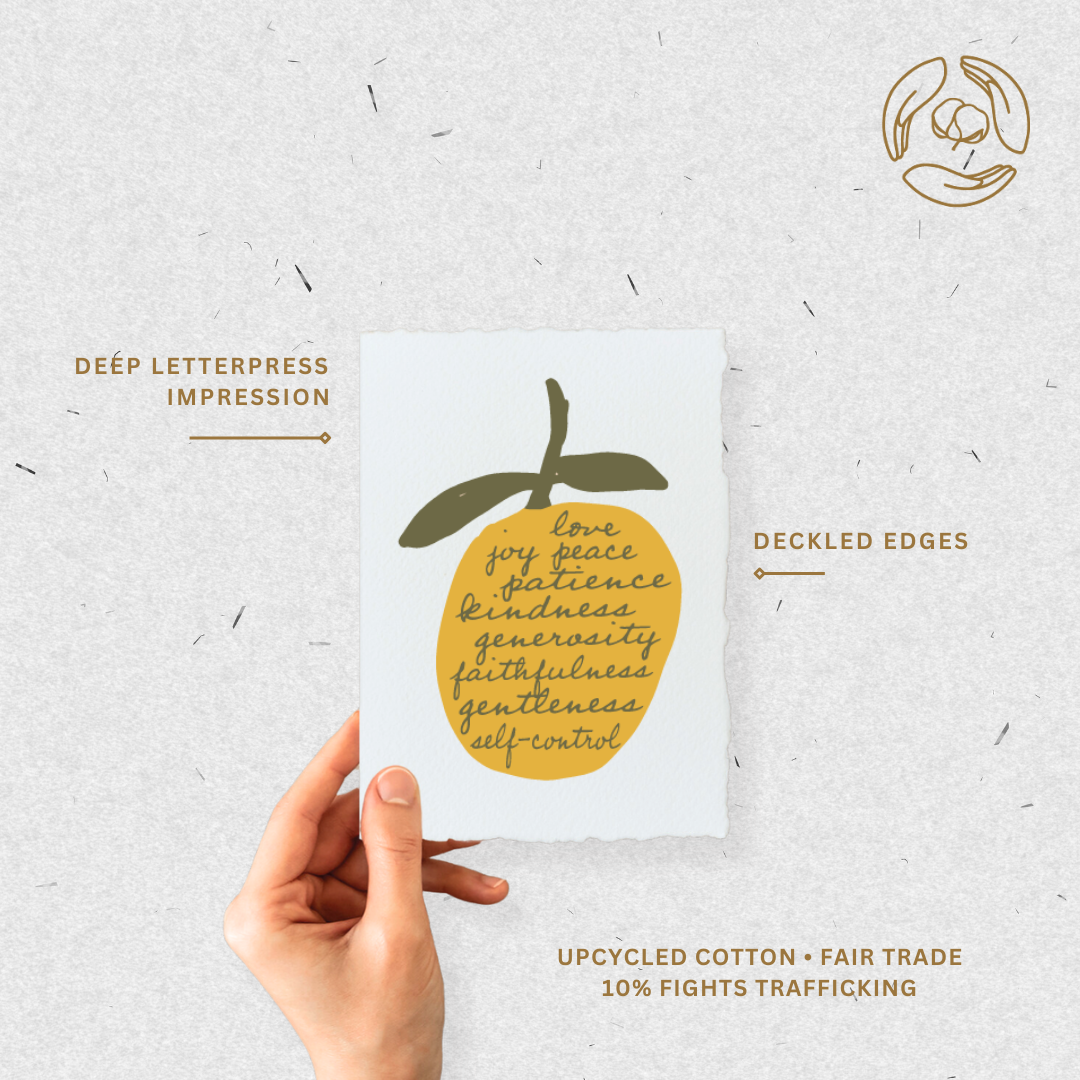 Fruits of the Spirit | Christian Religious Greeting Card