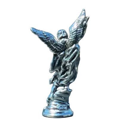 St. Michael Chrome Dashboard Statuette 3"