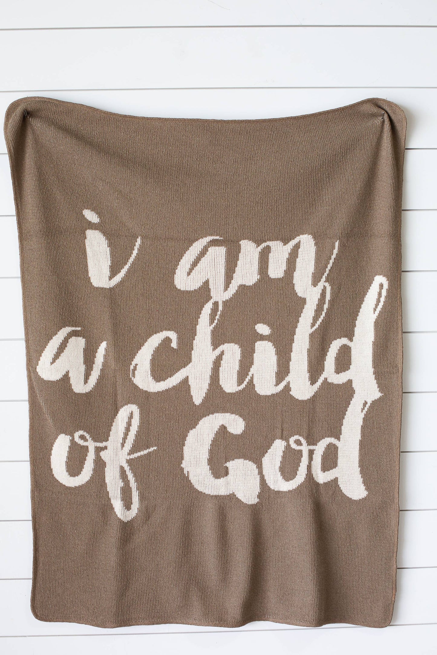 Child of God Knit Blanket