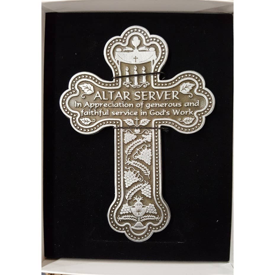 Altar Server Message Cross