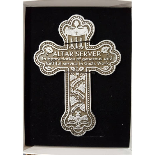 Altar Server Message Cross