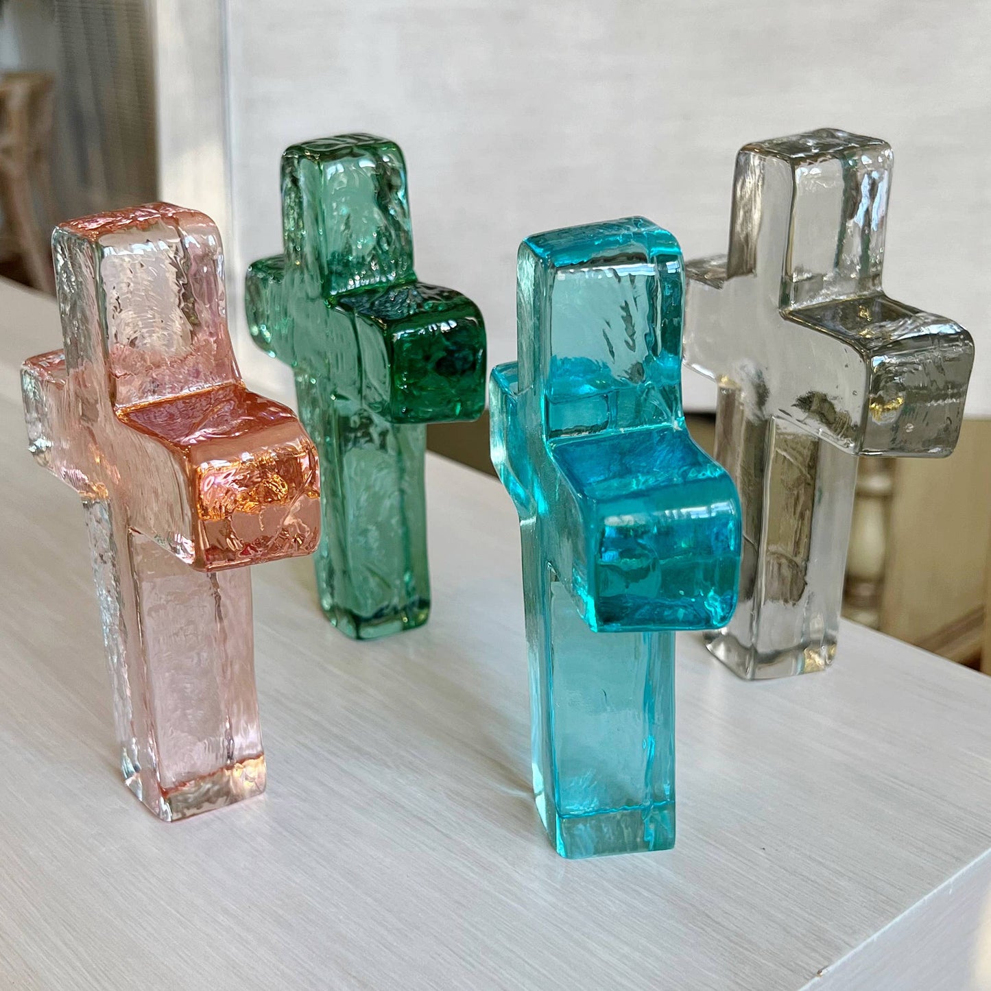 Clear Glass Cross