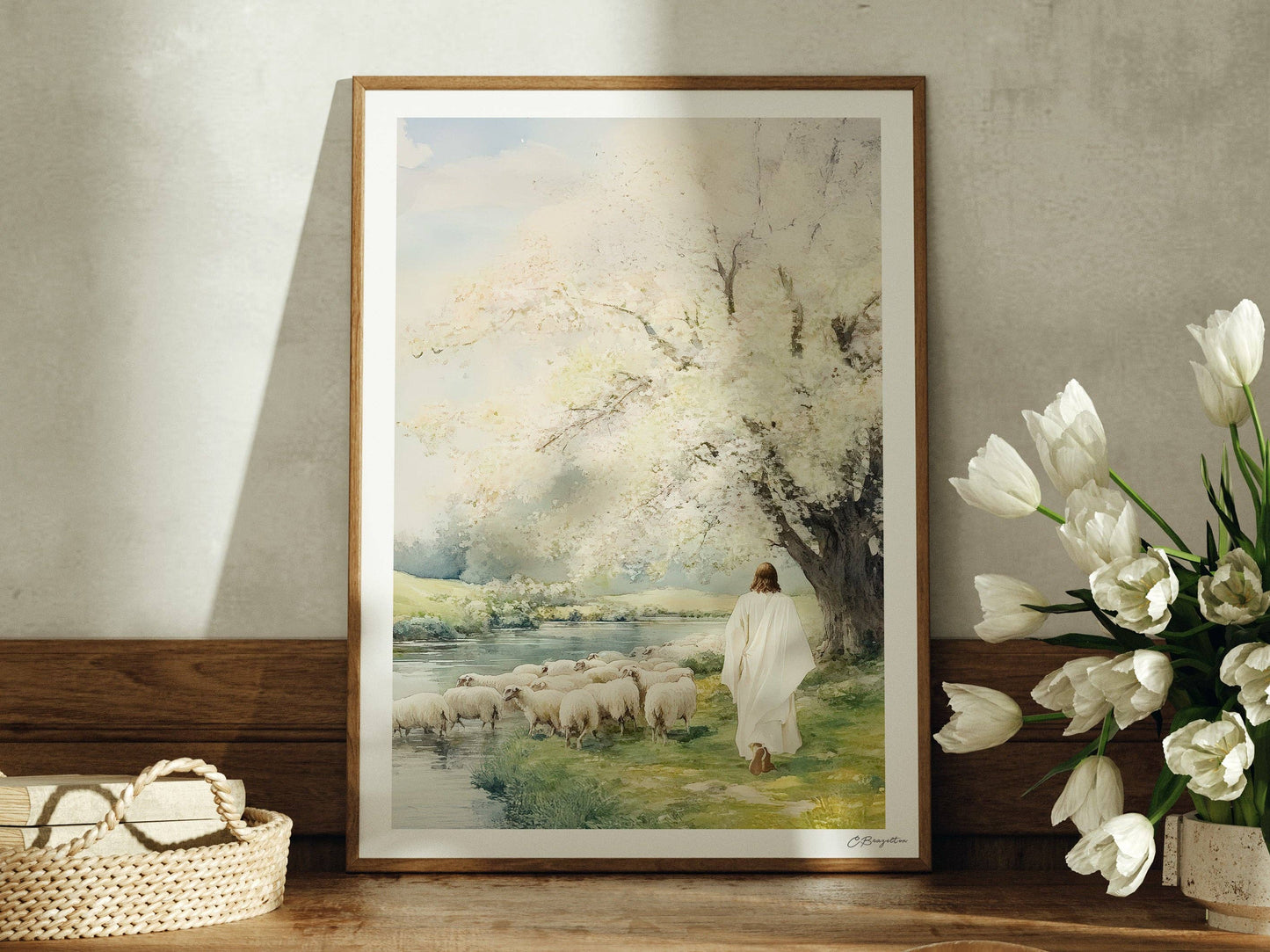 Beside the Still Waters Fine Art Print