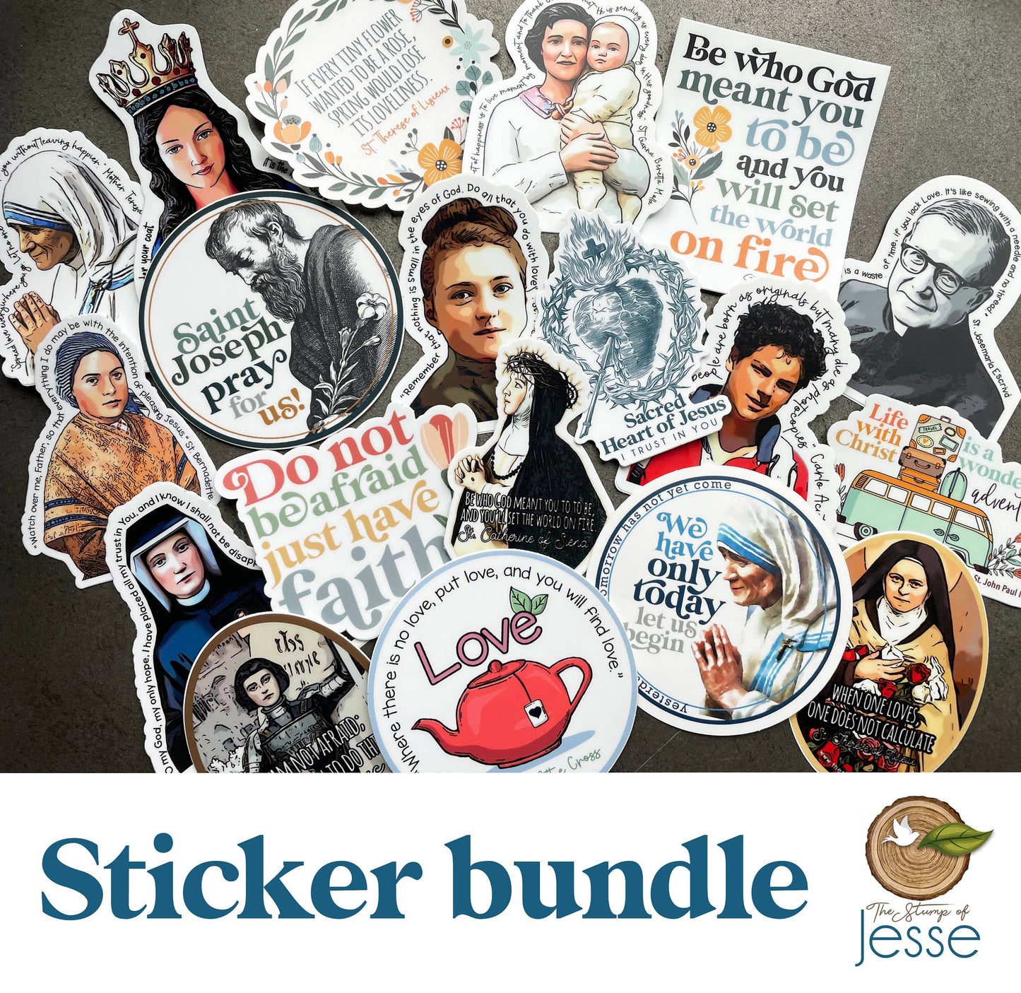 Mother Teresa of Calcutta Catholic Sticker