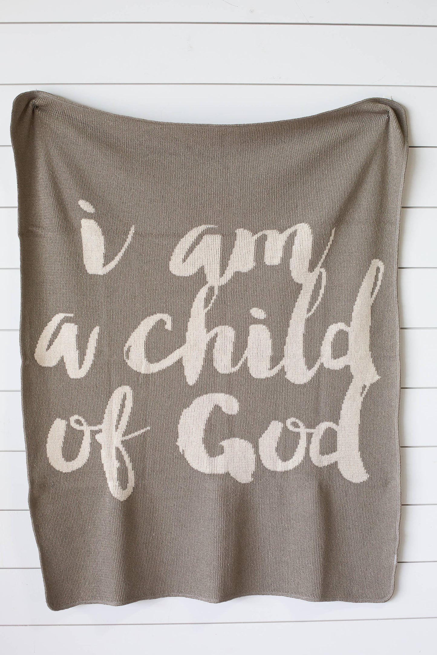 Child of God Knit Blanket