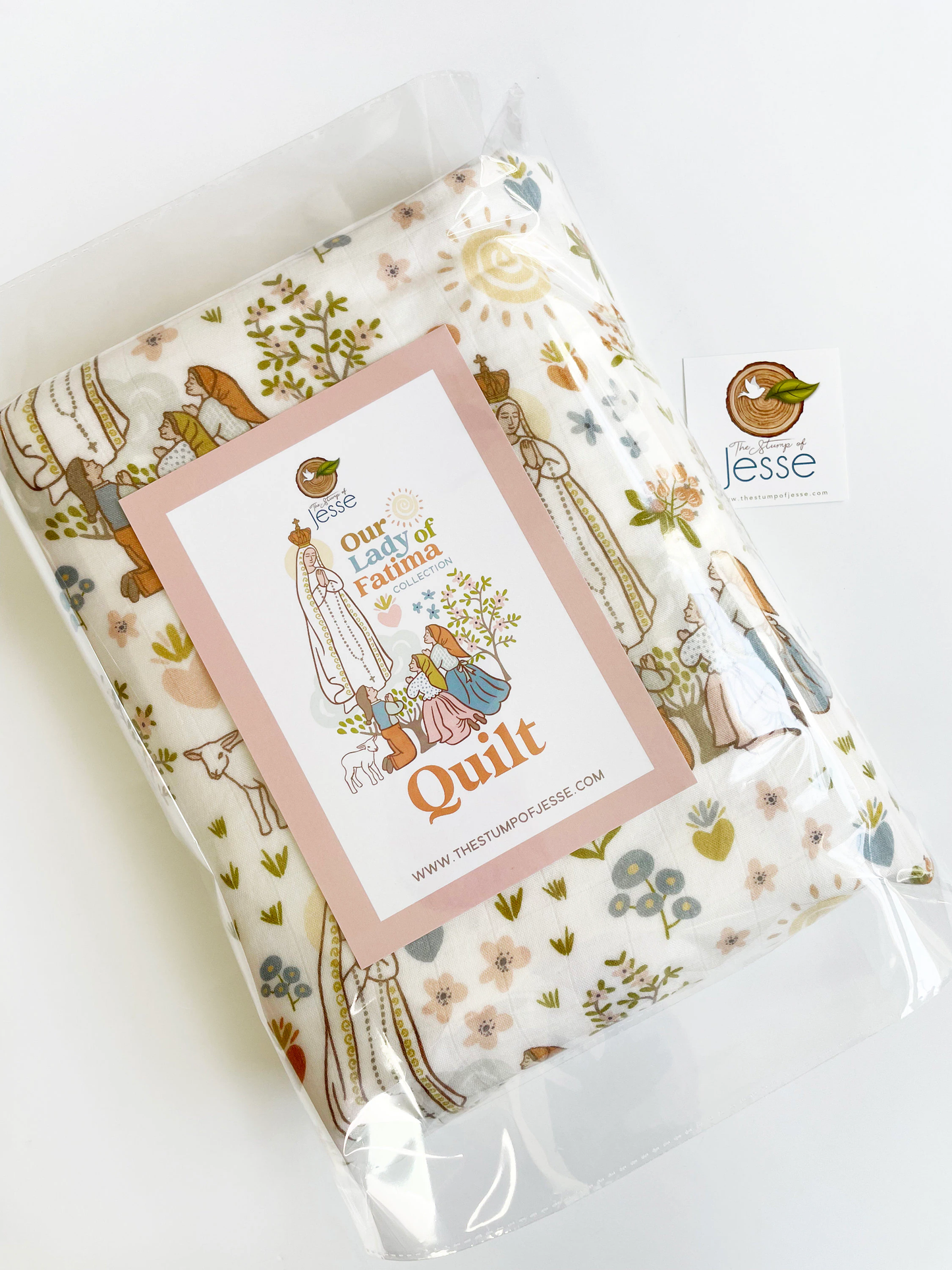 Our Lady of Fatima 8 Layer Quilt