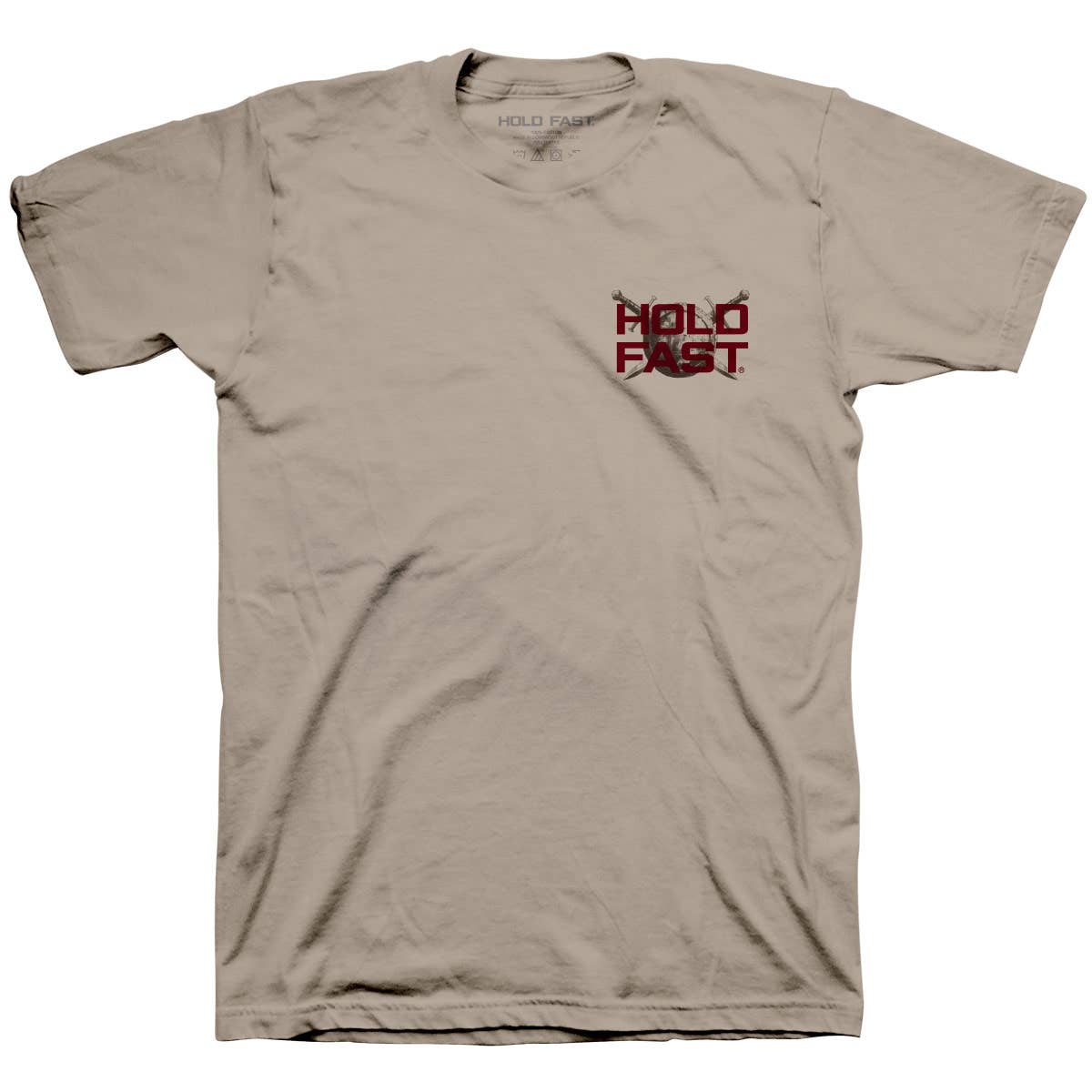 HOLD FAST Mens T-Shirt Fortress Shield