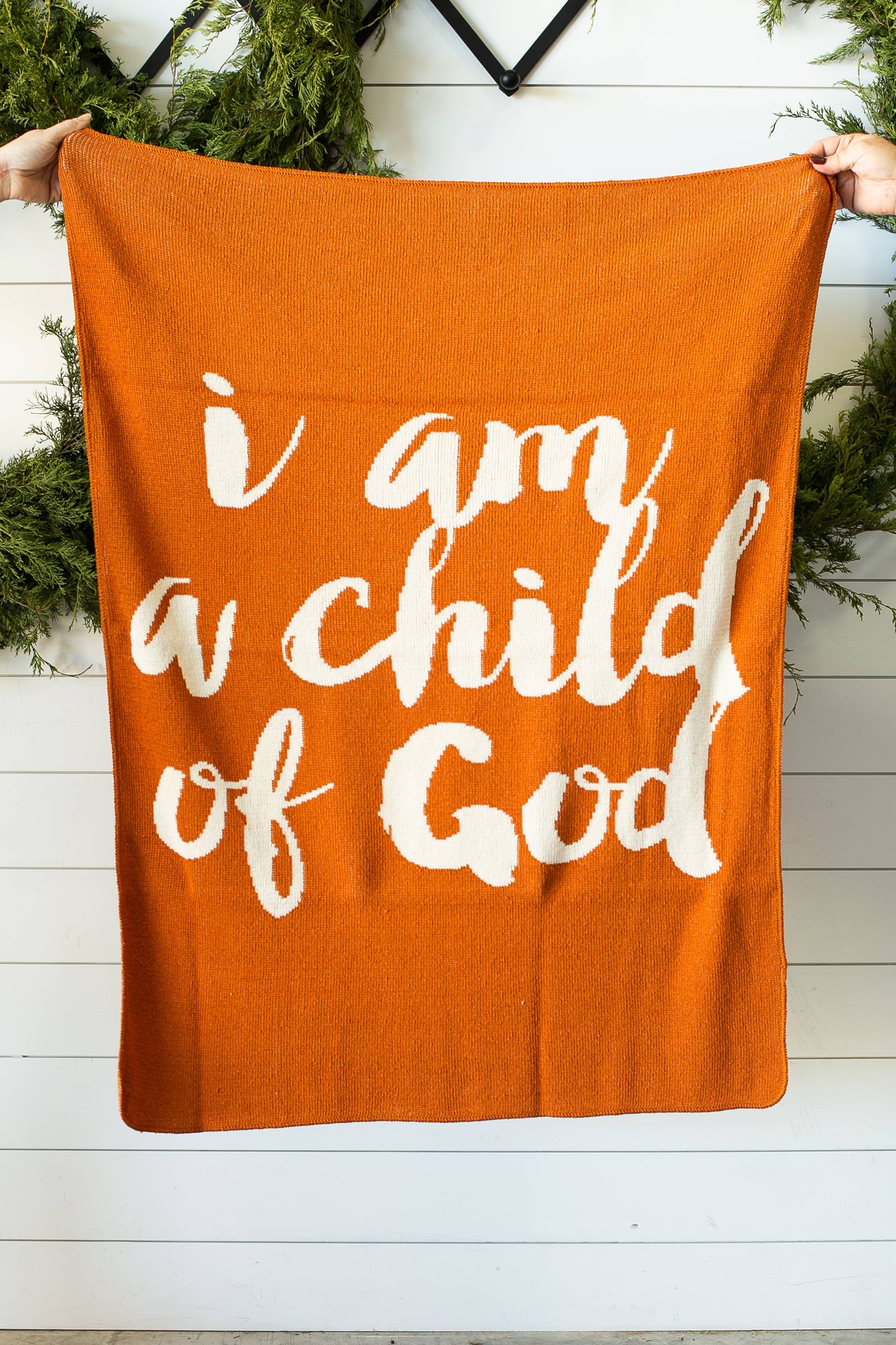 Child of God Knit Blanket