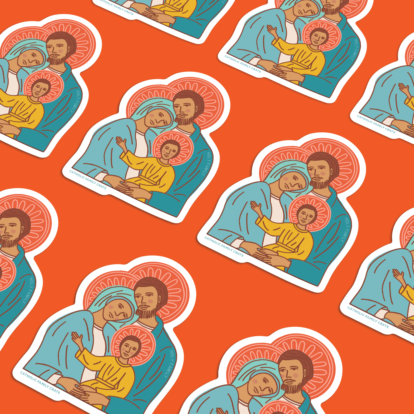 Holy Family Sticker