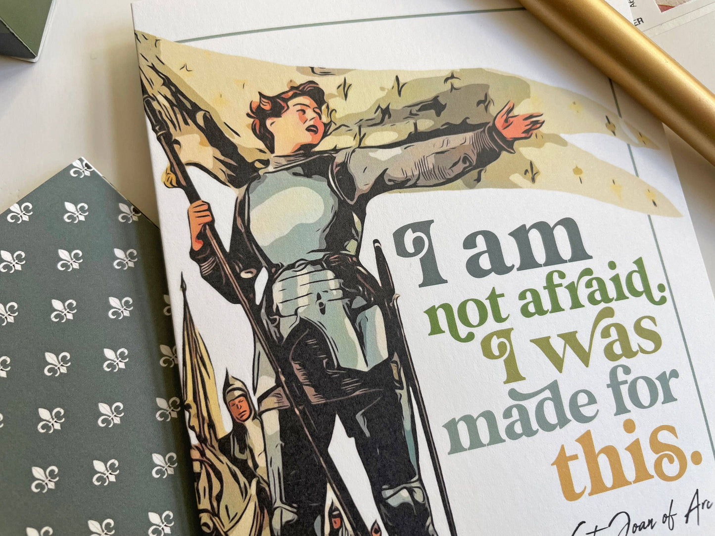 St. Joan of Arc Greeting Card