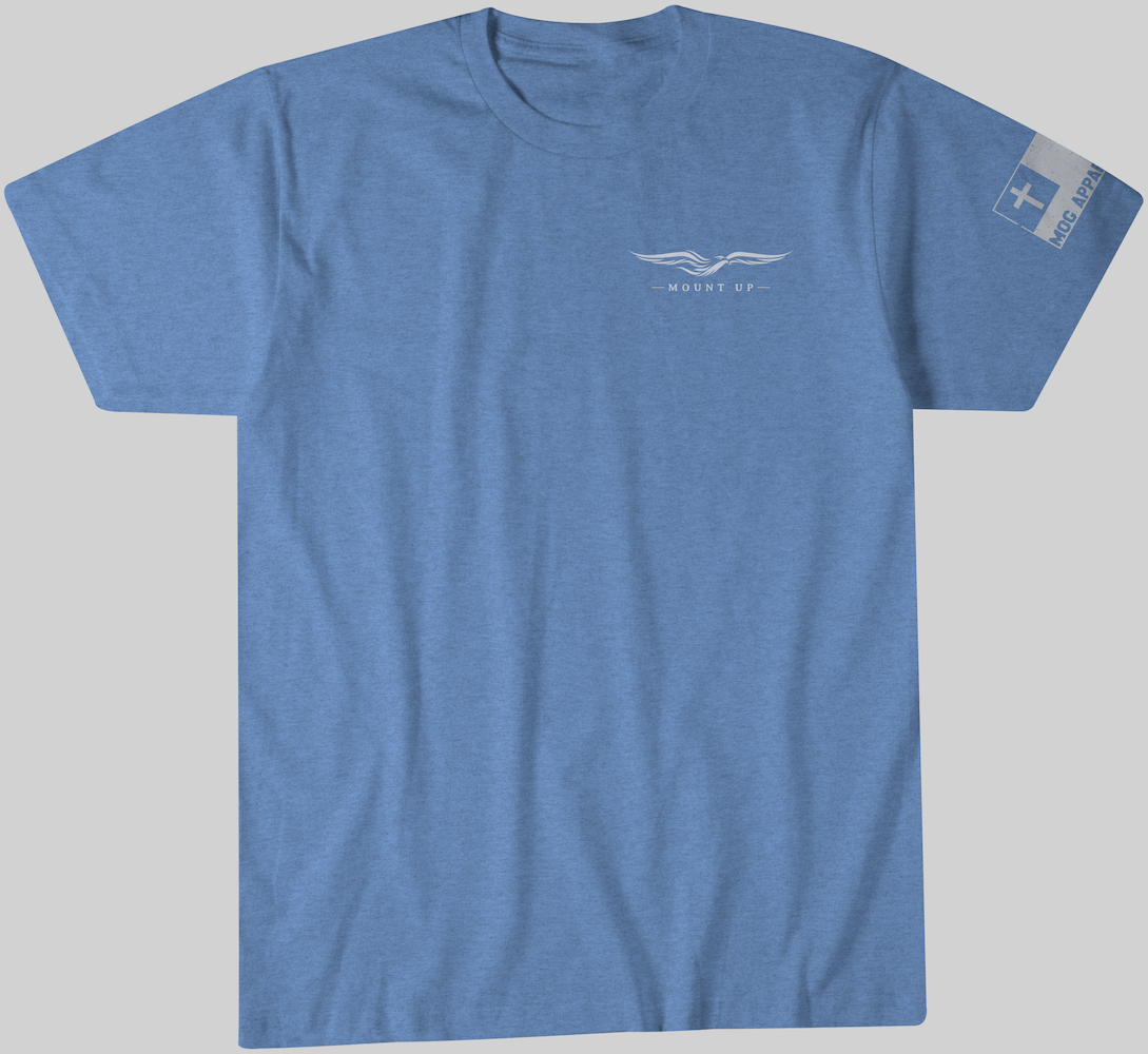 Mount Up and Soar Christian Graphic Tee