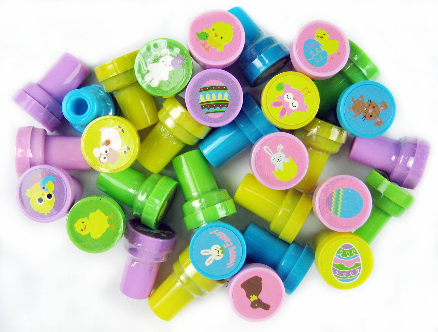 50 Pcs Easter Assorted Stampers for Kids