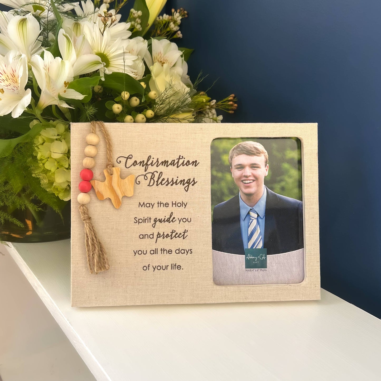 Confirmation Blessings Fabric Frame