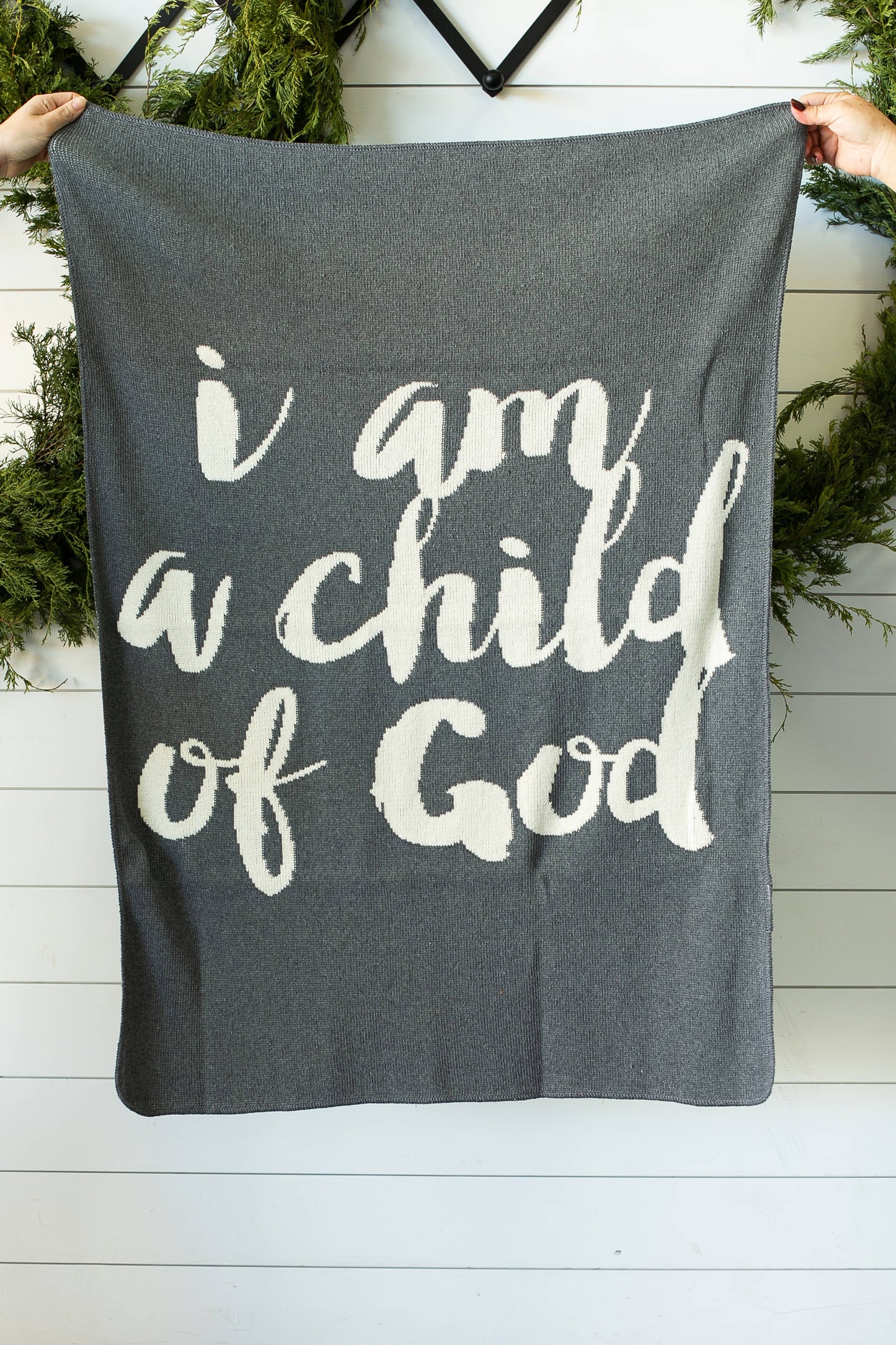 Child of God Knit Blanket