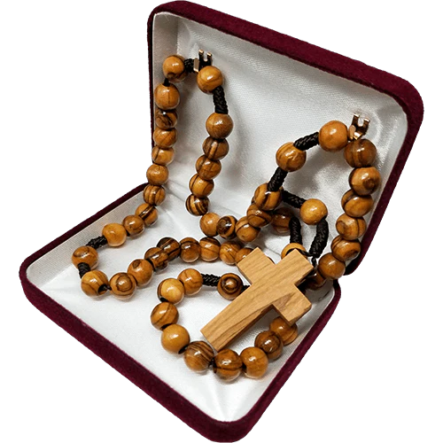 Holy Land Olive Wood Rosary