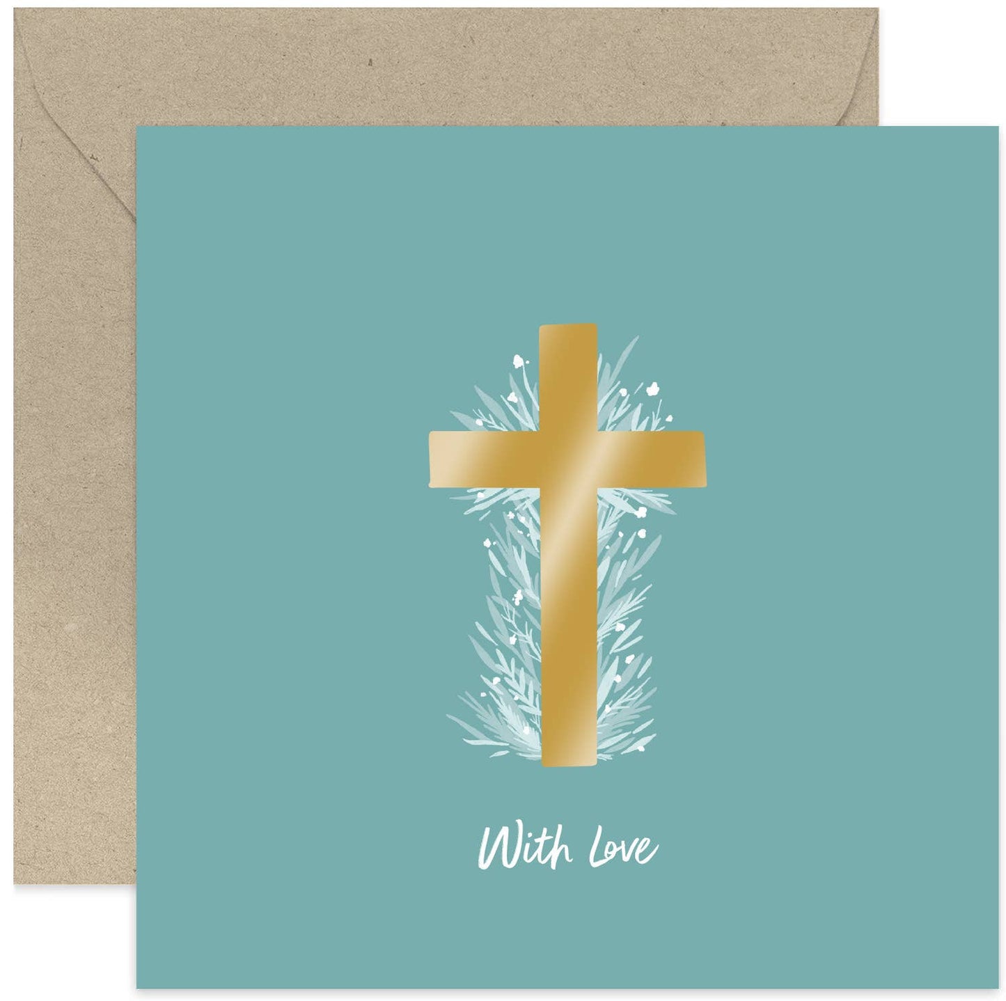 With Love Cross Card