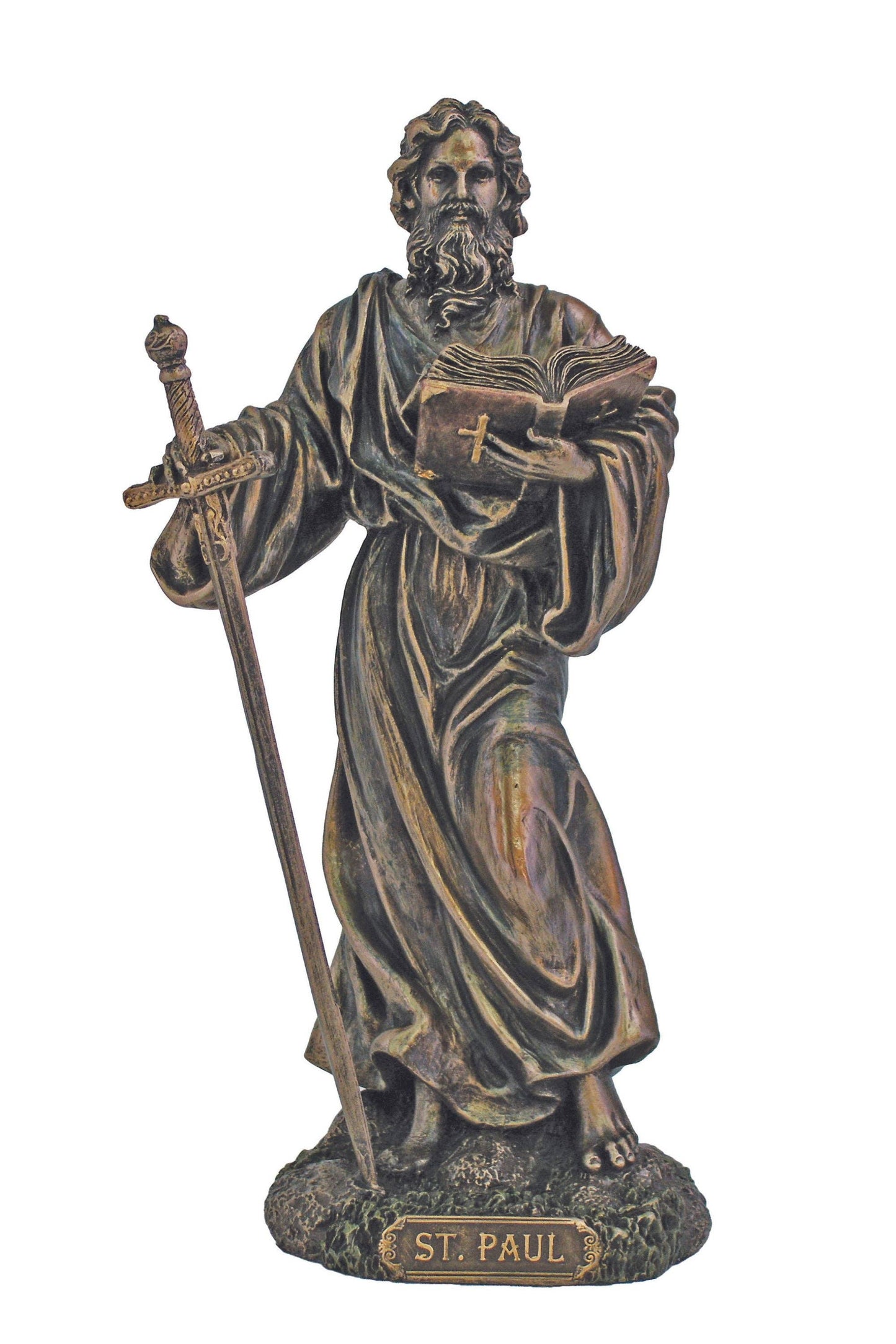 St. Paul Cold Cast Bronze 8"