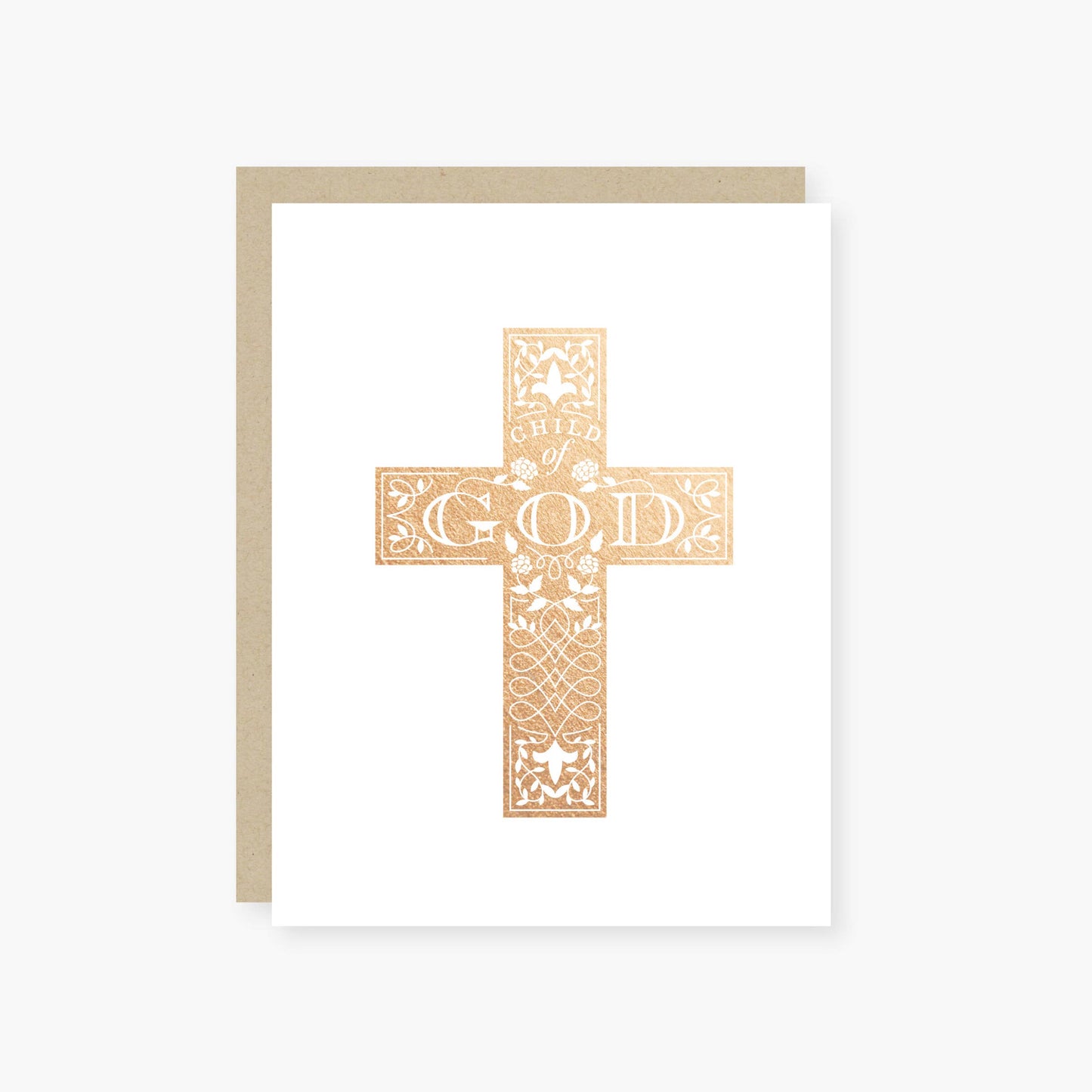 Child of God Cross Card