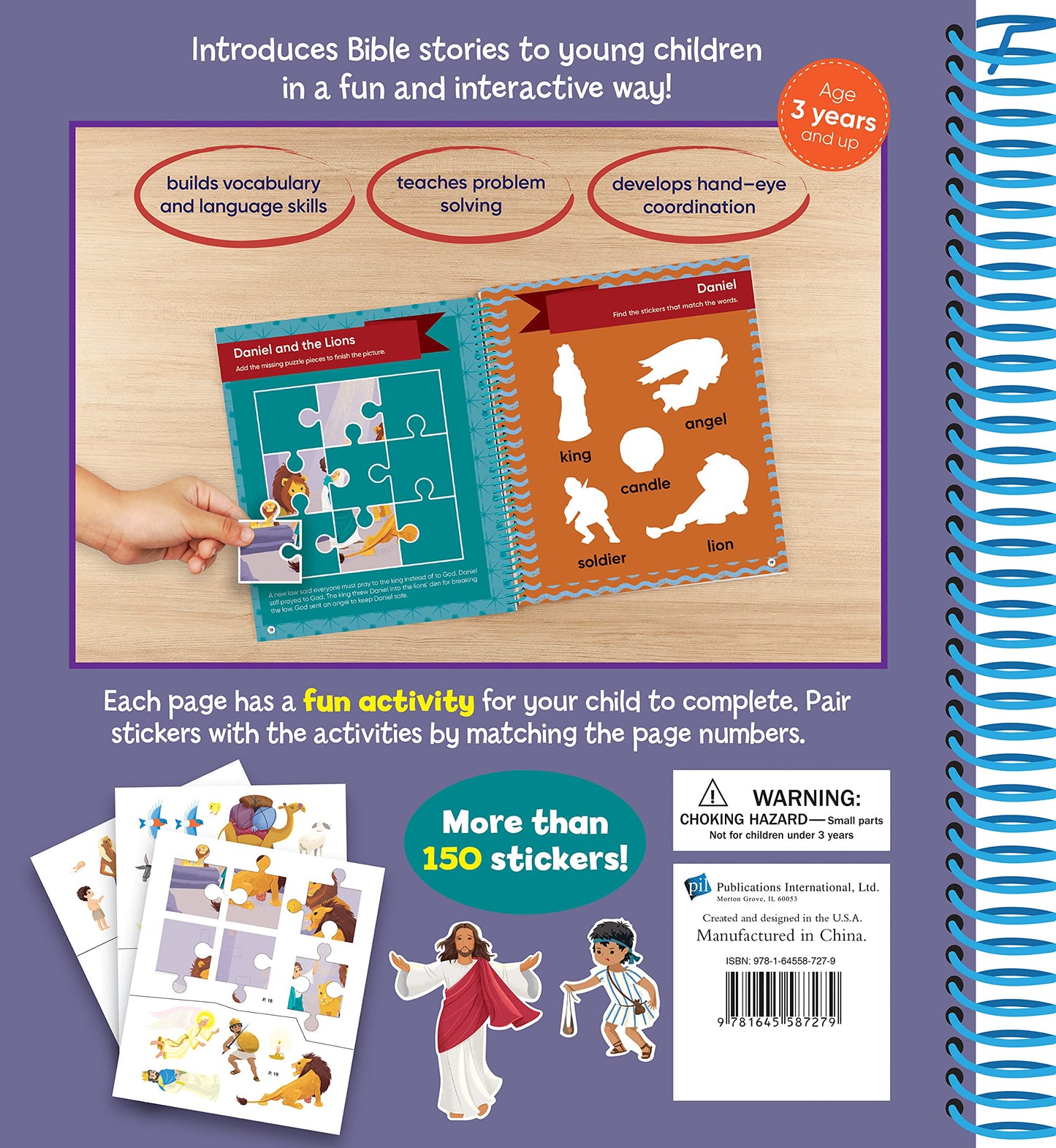 Bible Sticker Activity Book