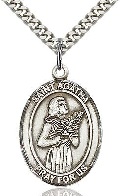 St. Agatha Oval Medal
