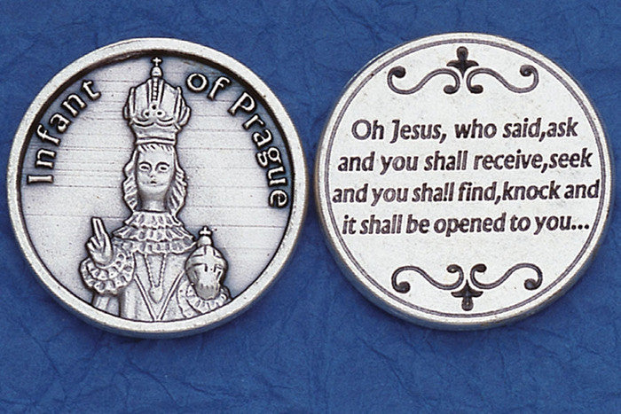 Infant of Prague Pocket Token