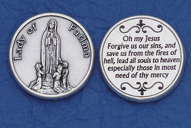 Lady of Fatima Pocket Token