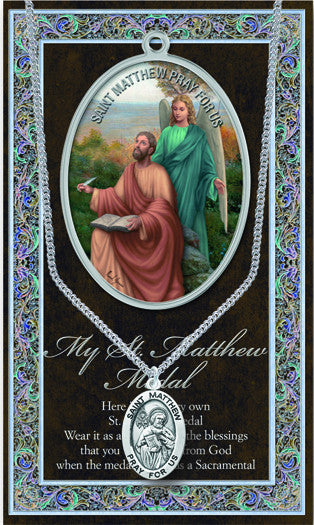 St. Matthew Pewter Medal