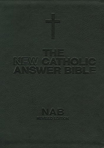 New Catholic Answer Bible (NABRE) Large Print Bonded Leather