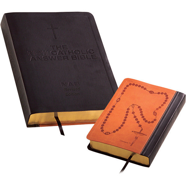 New Catholic Answer Bible (NABRE) Large Print Bonded Leather