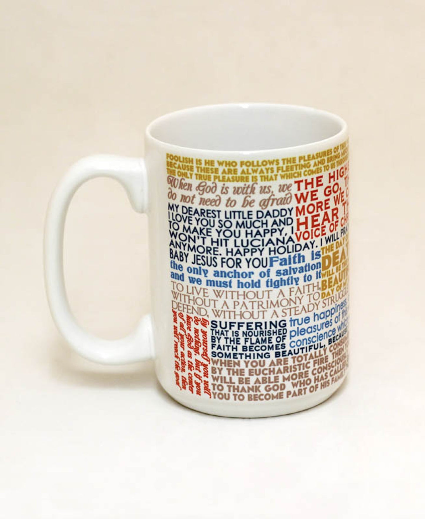 Blessed Pier Giorgio Frassati Quote Mug