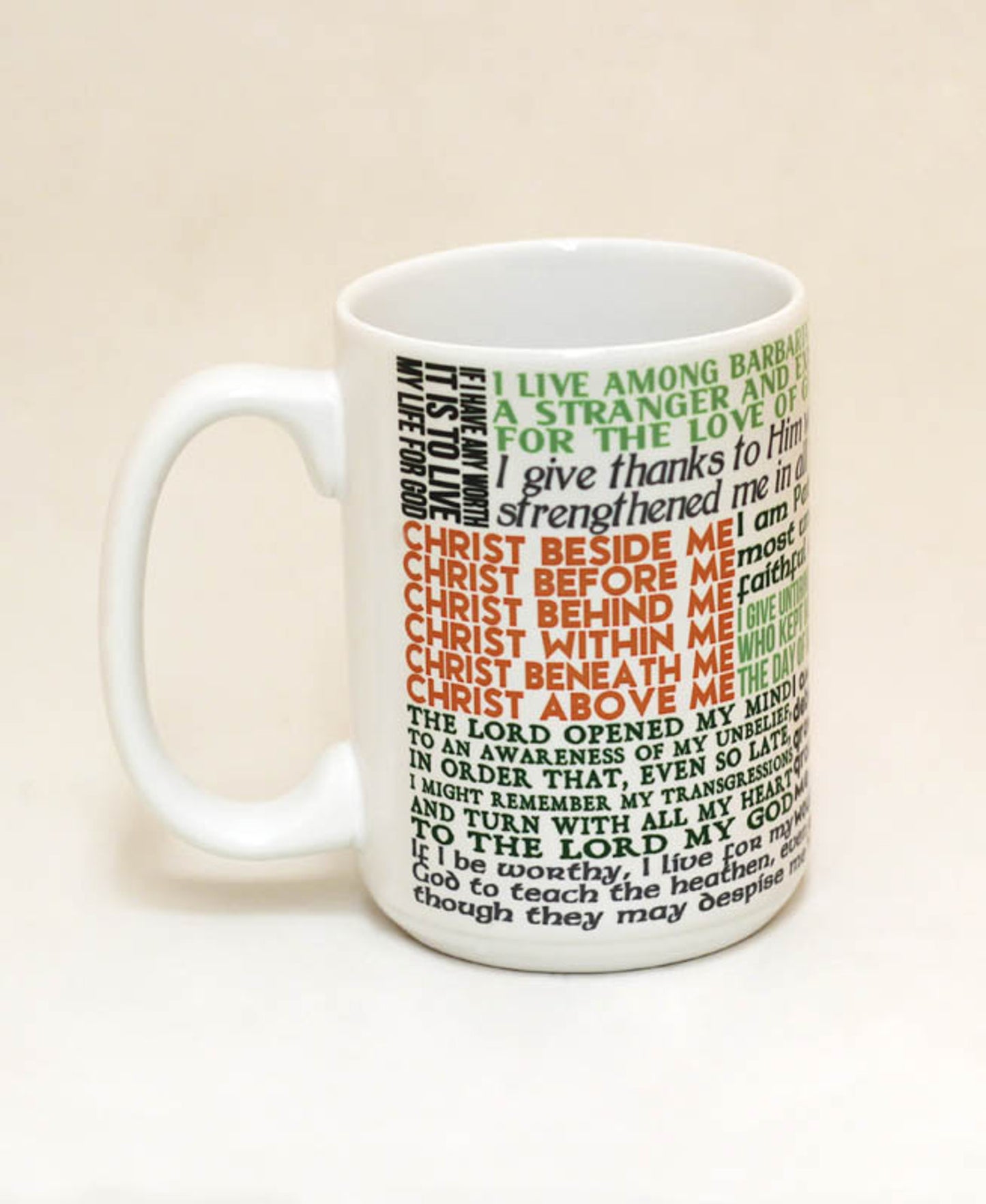 Saint Patrick Quote Mug