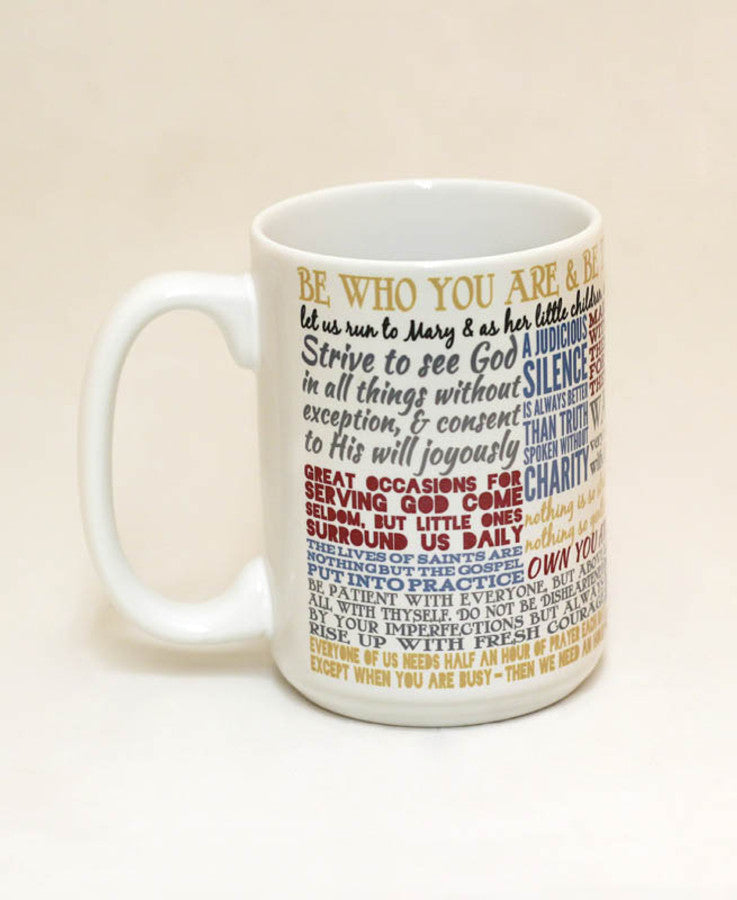 Saint Francis de Sales Quote Mug