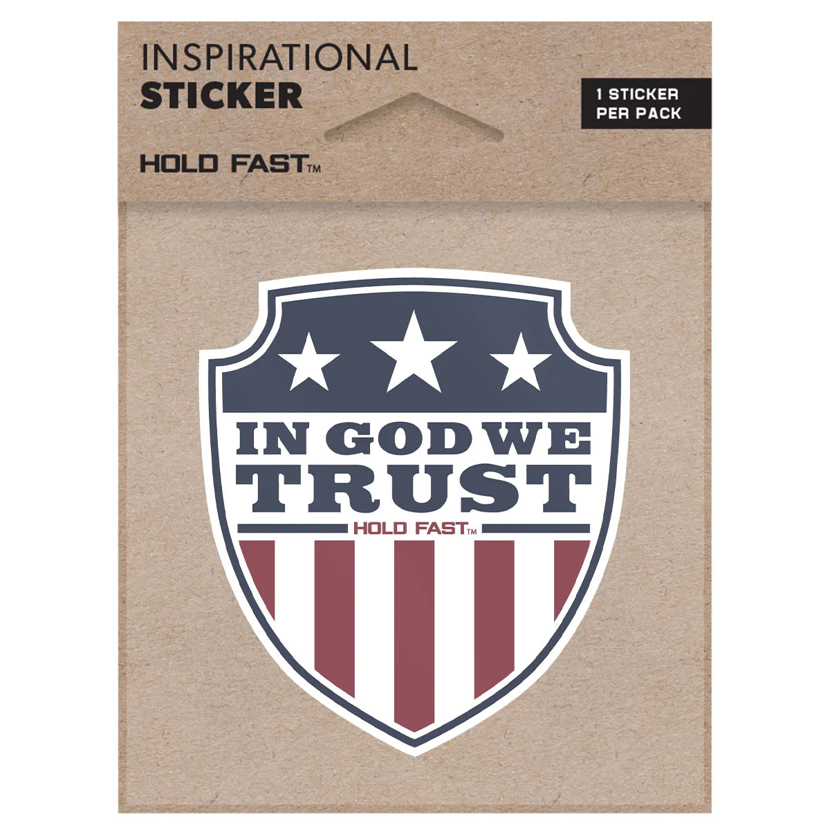 In God We Trust Vinyl Sticker