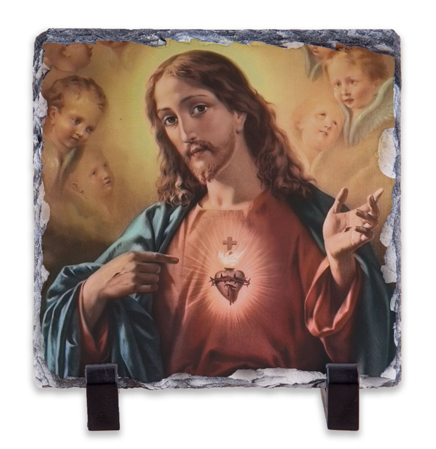 Sacred Heart of Jesus Square Slate