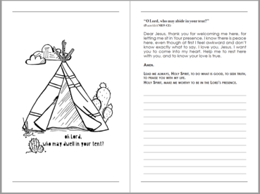 Adoration Journal for Children