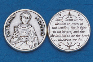 St. Thomas Aquinas Pocket Token
